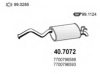 ASSO 40.7072 End Silencer